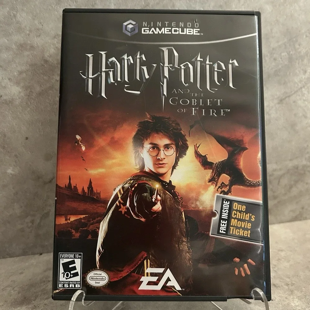 Harry Potter and the Goblet of Fire (Nintendo GameCube 2005) CIB Complete TESTED